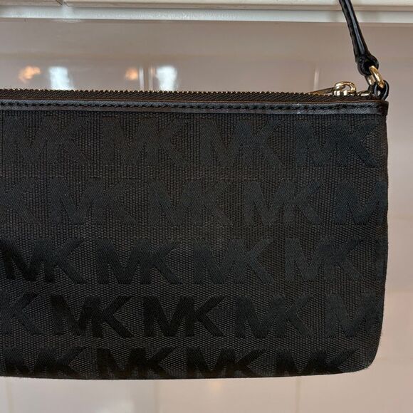 Michael Kors Signature MK Demi Wristlet Mini Bag - Picture 8 of 12